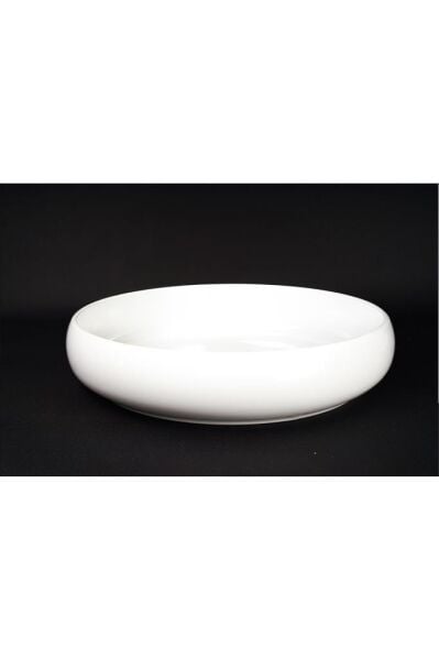 Globy Açık Büfe Melamin Servis Tabak Q 28x6.5 cm