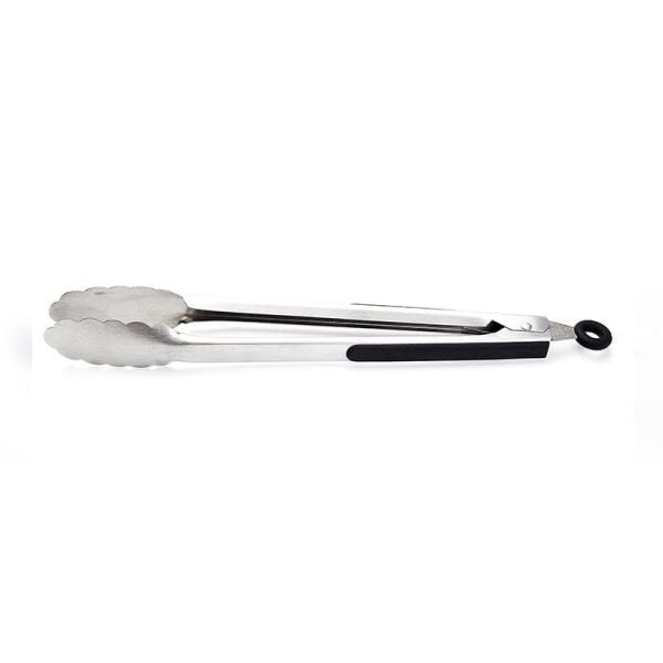 Biradlı Çelik Barbekü Maşası, 33 cm