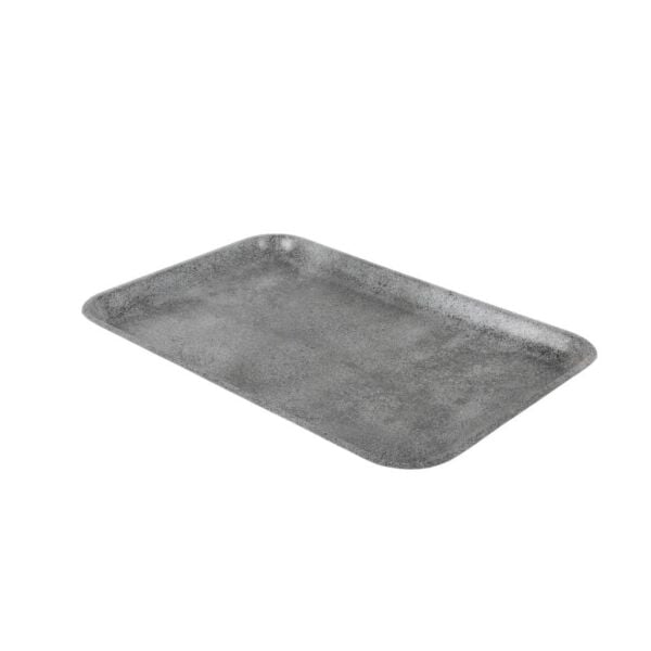 Globy Dikdörtgen Sunum Tepsi Gri 30,5×20×2 cm