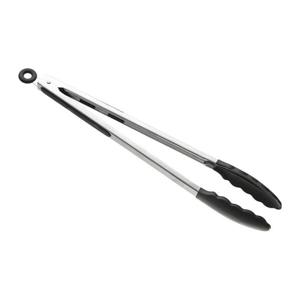 Biradlı Silikon Uçlu Servis Maşası  41 cm