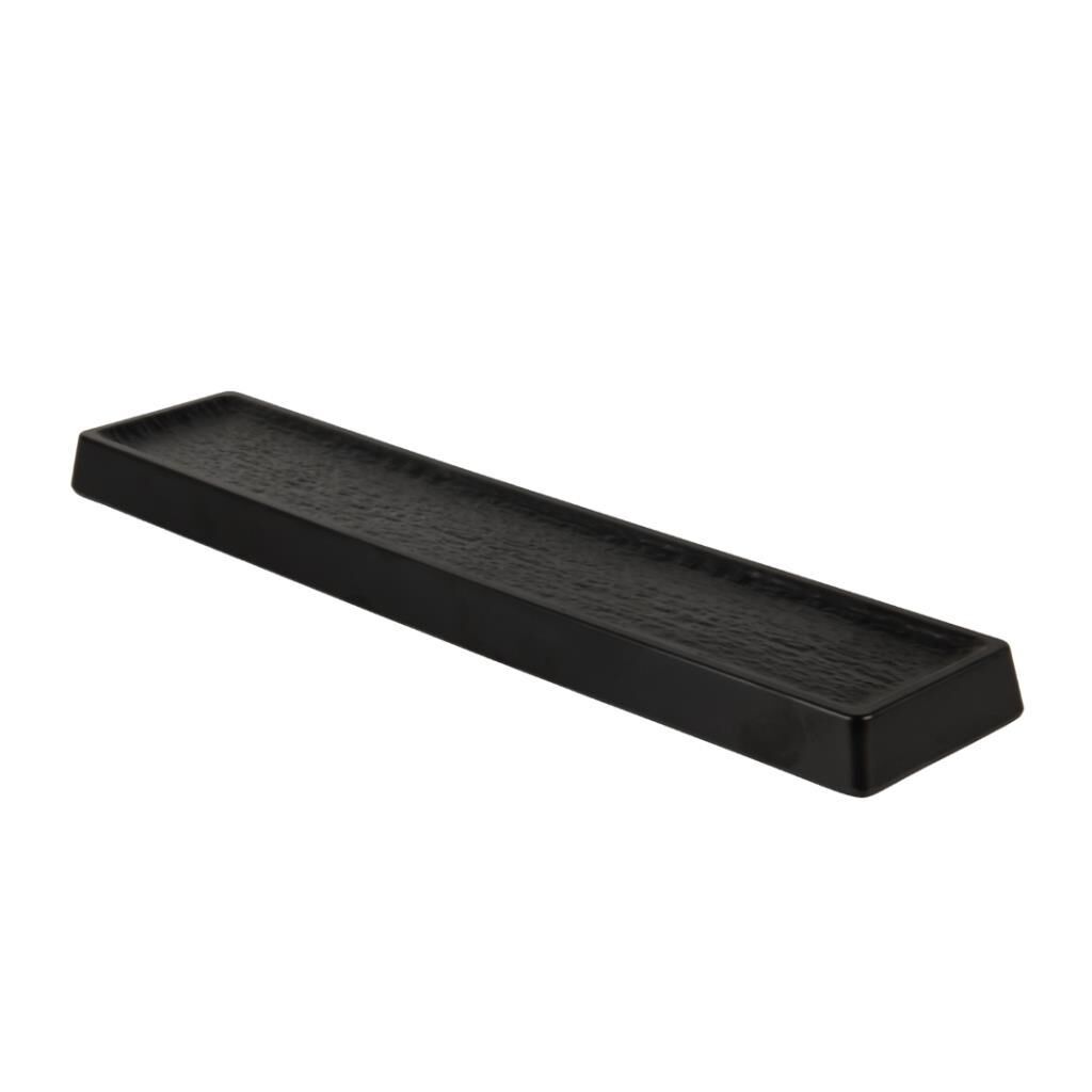 Globy Dikdörtgen Sunum Tabak Siyah 31,9×8,5×2,6 cm