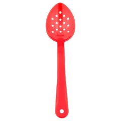 Globy Polikarbon Delikli Servis Kaşığı 30 cm, Kırmızı