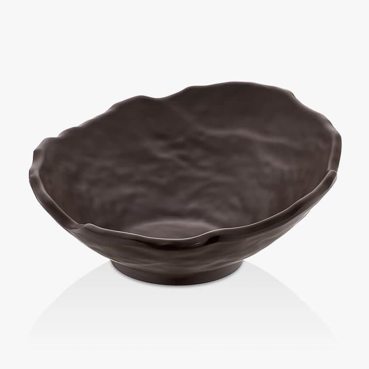 Külsan Thermoset Eğimli Kase,Teşhir Kase 28.2x27.5 cm, Bitter