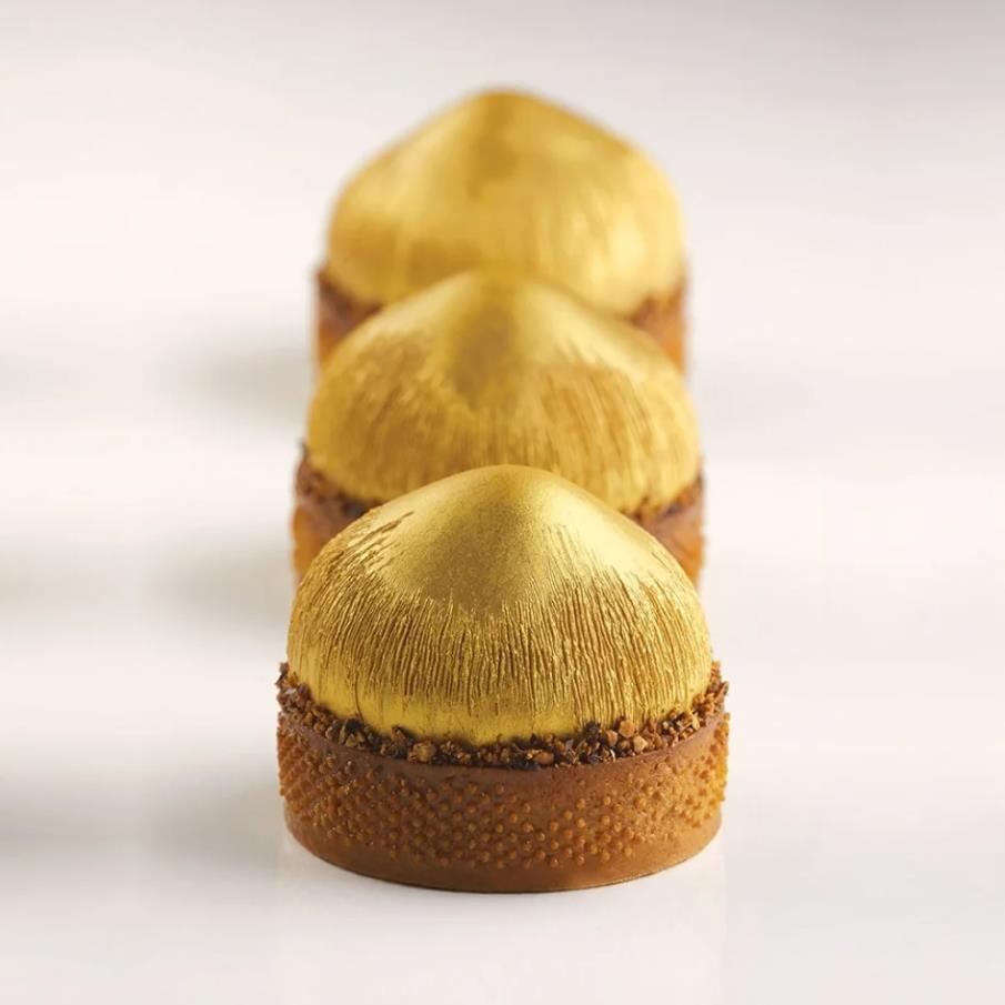 Pavoni Italia 3D Pavoflex Silikon Kalıp PX4358S NOISETTE Tart Kalıbı 400 × 300
