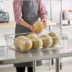 Cambro 18266CW Polikarbon Gıda Saklama Kutusu 33,1 lt Şeffaf 46x66x15 cm