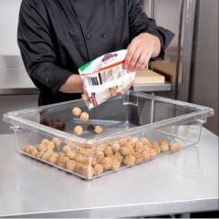 Cambro 18266CW Polikarbon Gıda Saklama Kutusu 33,1 lt Şeffaf 46x66x15 cm