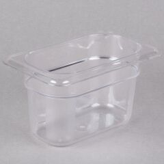 Cambro 94CW135 Polikarbon Gastronom Küvet 1/9 100 Şeffaf