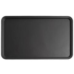 Cambro Camtread Dikdörtgen Kaymaz Tepsi Siyah 37x53 cm - 3753CT110