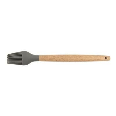 Epinox ASF-17 Ahşap Sap Silikon Fırça, 27 cm
