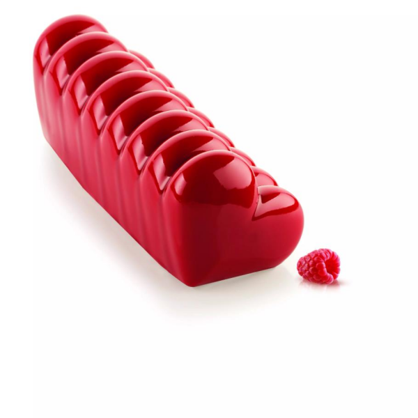Silikomart Bûche Coeur Silikon Kalıp