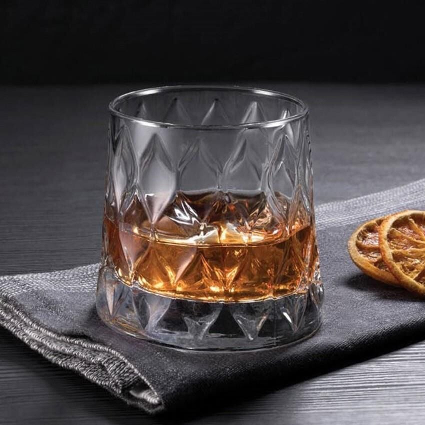 Paşabahçe 420194 Leafy Viski Bardağı 300 cc 4'lü