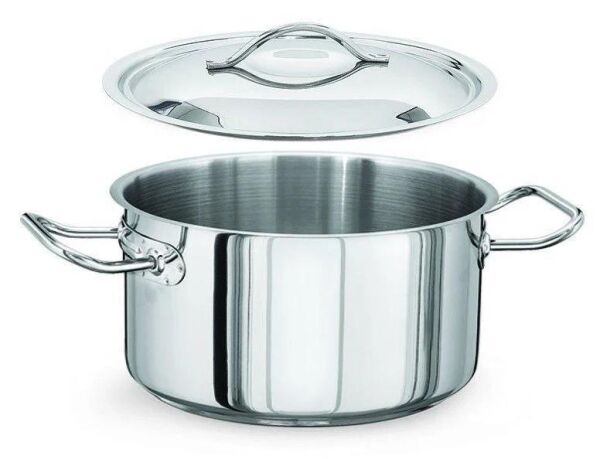 Kapp Çelik Tencere - Silindirik 60x25 cm - 28,3 Lt