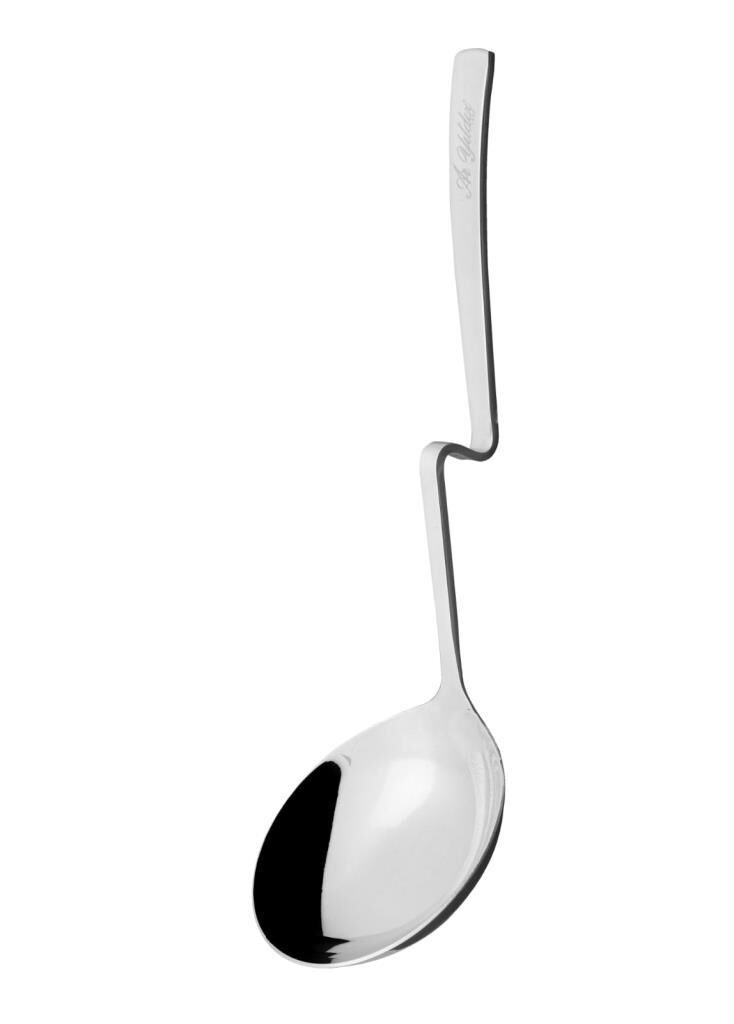 Aryıldız Kıvrık Saplı Servis Kepçesi 27 cm