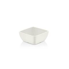 Külsan Thermoset Corona Mini Kare Kase, Sosluk, 9x9 cm, Beyaz