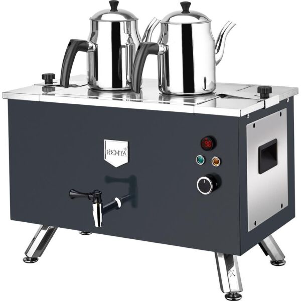 Remta Çift Cidarlı 2 Demlikli Elektrikli Kahveci Ocağı 20 lt Şamandıralı - EP02(L)