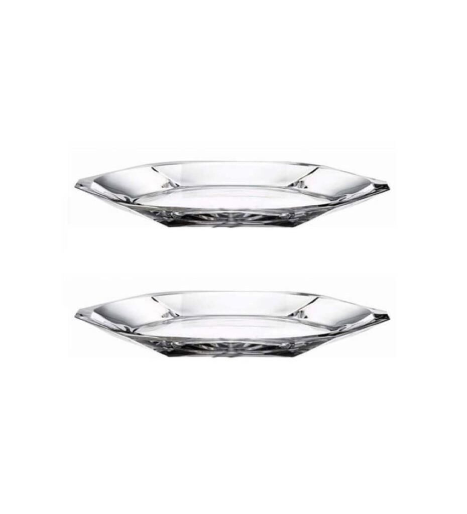 Paşabahçe 68197 Nude Reflection Cam Servis Tabağı 2'li 30 cm