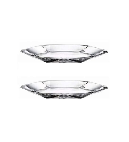 Paşabahçe 68197 Nude Reflection Cam Servis Tabağı 2'li 30 cm