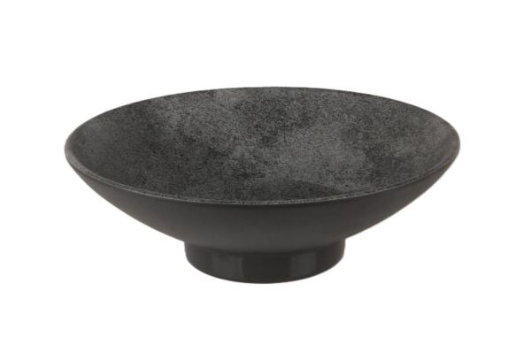 Globy Yuvarlak Sunum Kase Gri 28×9 cm