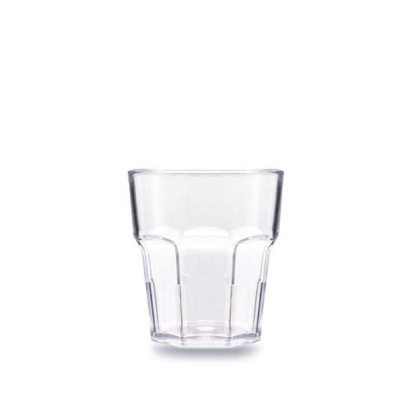 Rubikap PM.S23 Avanos Stoklanabilir Polikarbon Bardak 6'lı 230 ml, Şeffaf