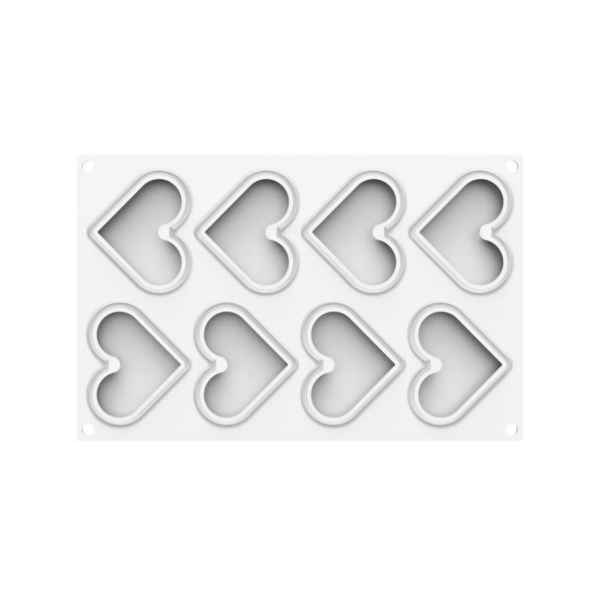 Silikomart Level Hearts 35 Silikon Kalıp