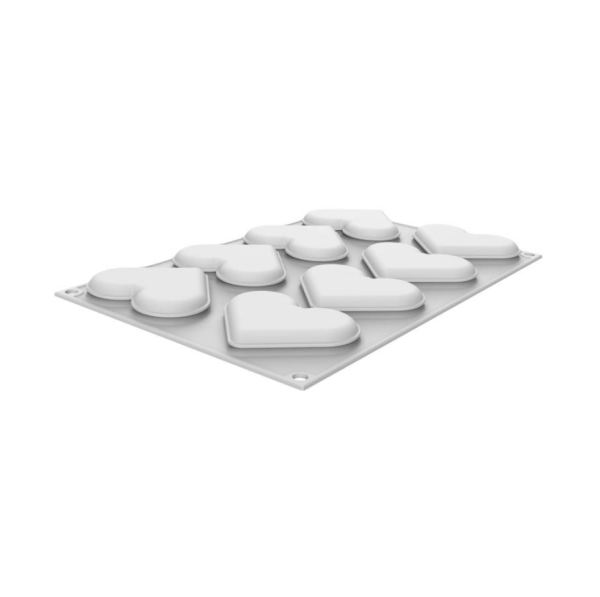 Silikomart Level Hearts 35 Silikon Kalıp