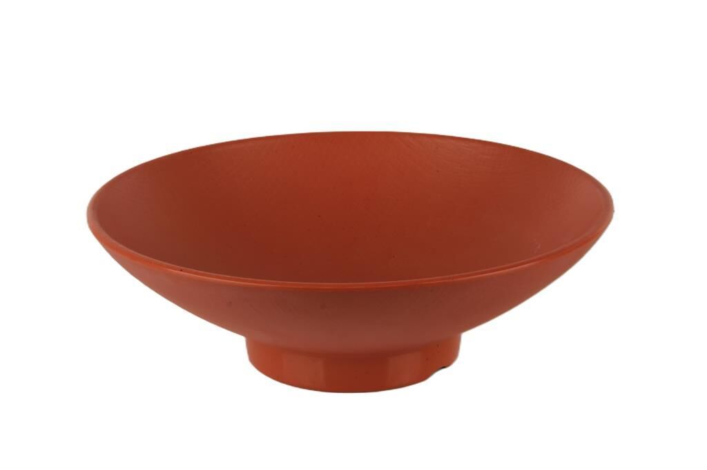 Globy Yuvarlak Sunum Kase Turuncu 28×9 cm