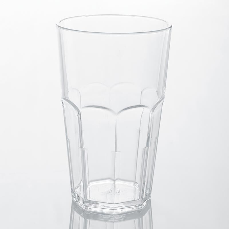 Rubikap PM.S33 Avanos Stoklanabilir Polikarbon Bardak 6'lı 330 ml, Şeffaf