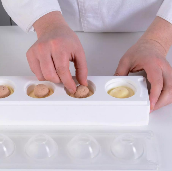 Silikomart Mul3D Yumurta Silikon Kalıp