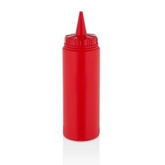 GastroPlast GPS-250 Fişek Sosluk, Ketçap Şişesi 250 ml, Kırmızı