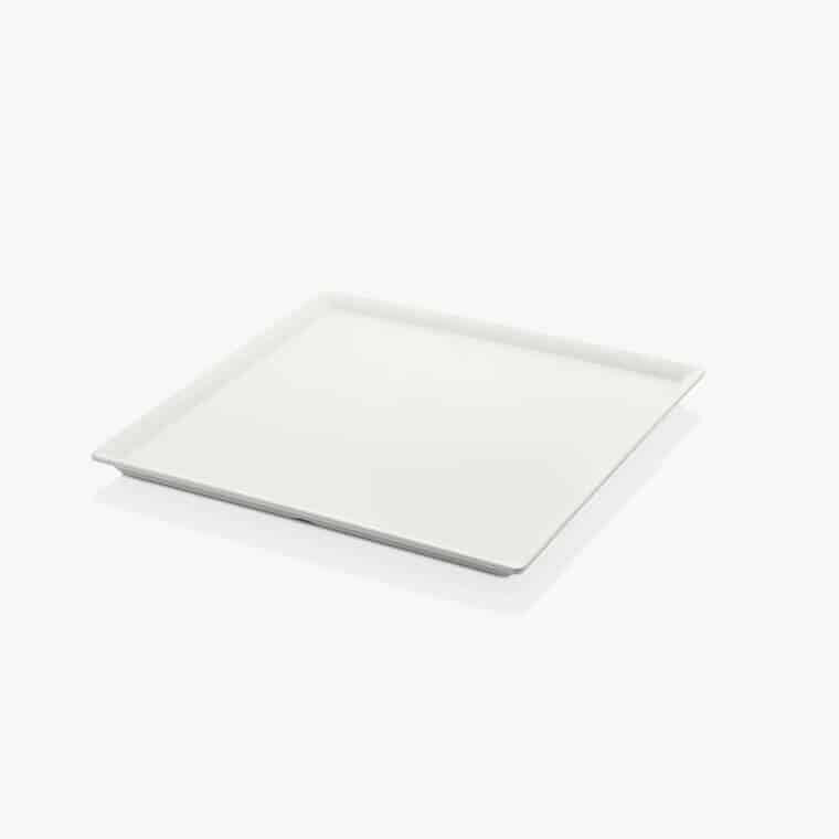 Külsan Thermoset Maya Kare Servis Tabağı, Teşhir Tabağı 35x35 cm