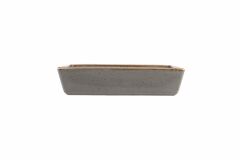 Porland Seasons Koyu Gri Kahvaltı Tabağı 13 cm