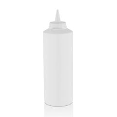GastroPlast GPS-1000 Fişek Sosluk, 1000 ml, Beyaz