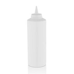GastroPlast GPS-1000 Fişek Sosluk, 1000 ml, Beyaz