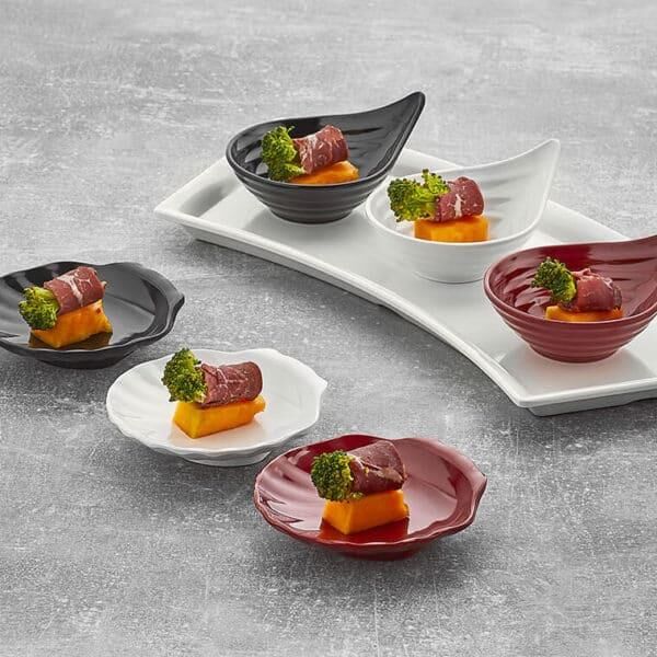 Külsan Thermoset Damla Ramekin, Sos Kasesi, 9.5 cm,6 Adet, Beyaz