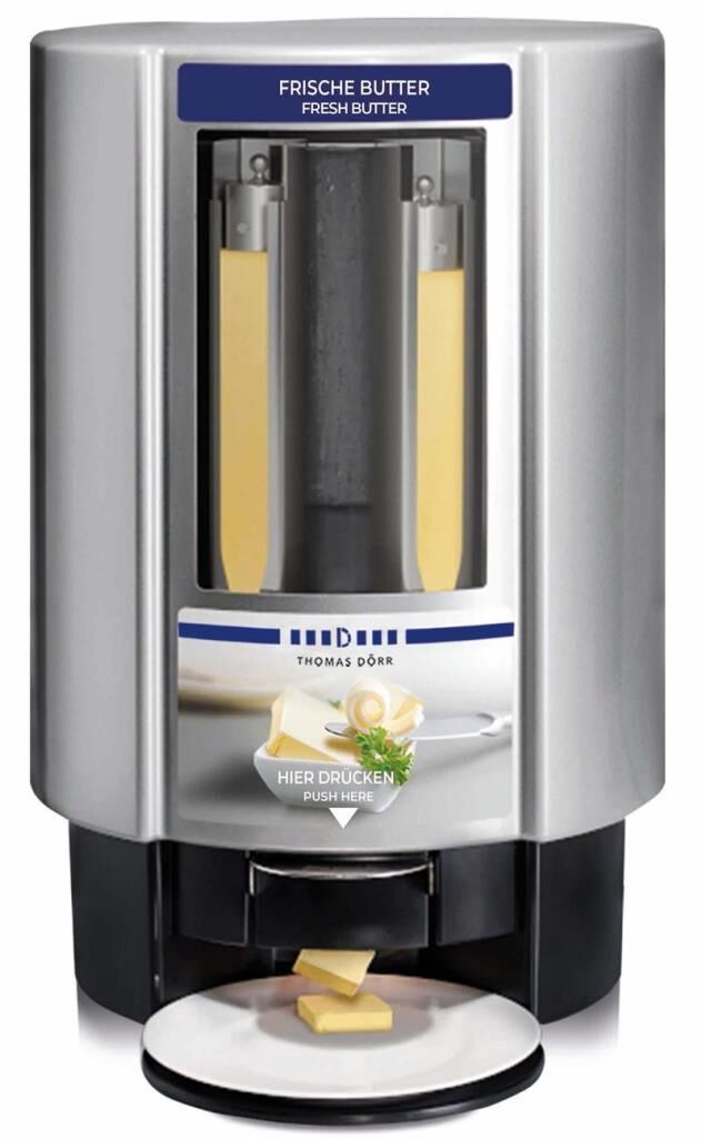 Thomas Dörr Tereyağ Porsiyonlama Makinası – Metalik