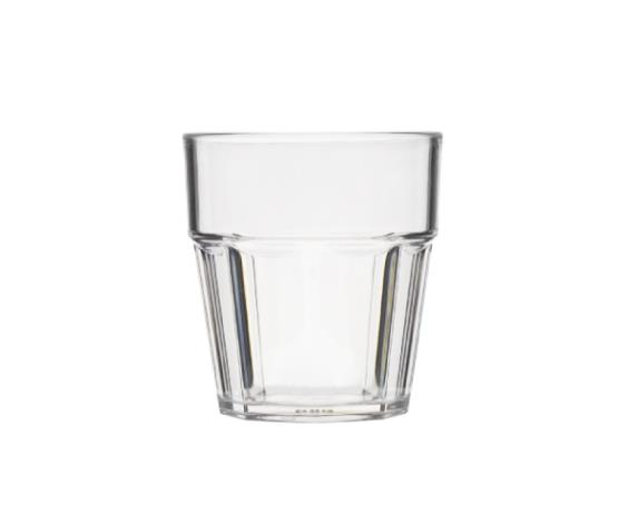 Rubikap RCB.20 Casablanca Polikarbon Bardak 6'lı 200 ml, Şeffaf