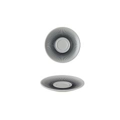 ID Fine Reflection Grey Fincan Tabağı  16 cm 12'li