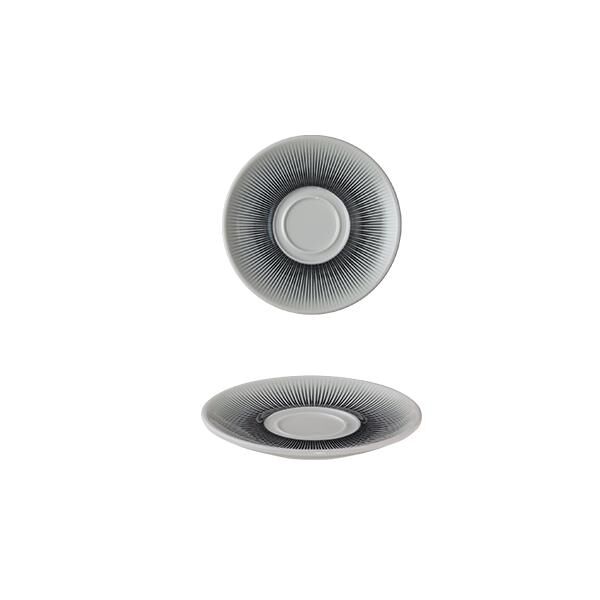 ID Fine Reflection Grey Fincan Tabağı  16 cm 12'li