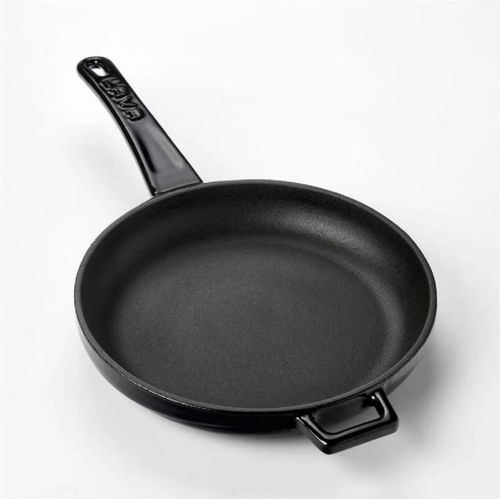 Lava Döküm Yuvarlak Kızartma Tavası 20 cm Siyah- LV Y TV 20 K0 MAT BL