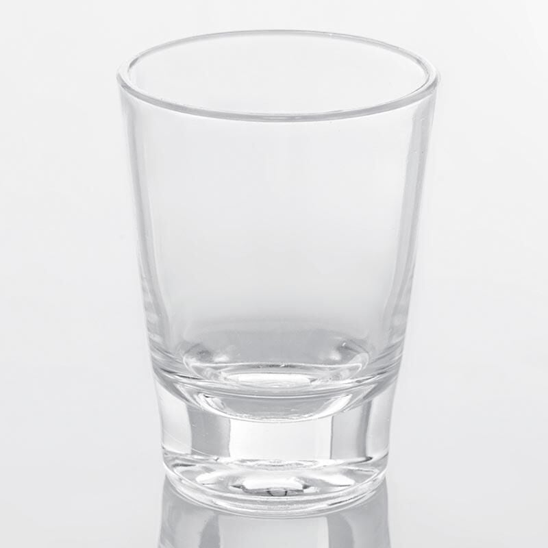 Rubikap TB.05 Polikarbon Shot Bardağı 6'lı 60 ml, Şeffaf