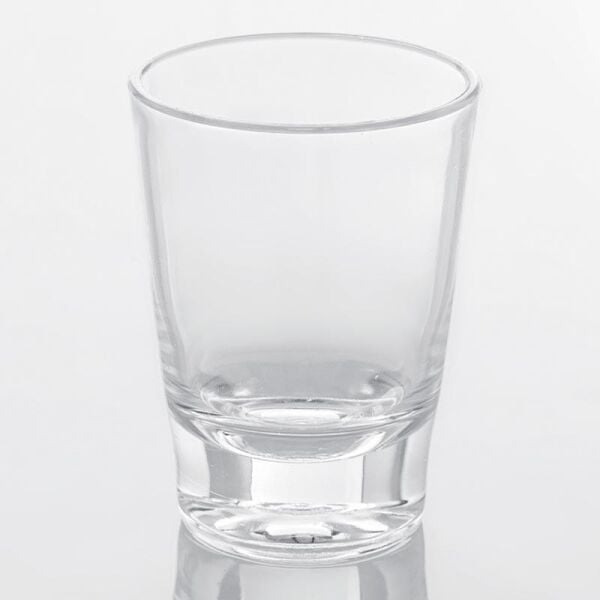 Rubikap TB.05 Polikarbon Shot Bardağı 6'lı 60 ml, Şeffaf