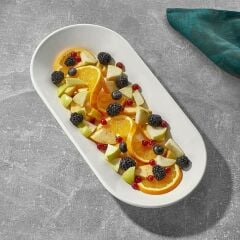 Külsan Thermoset Porto Servis Tabağı, Teşhir Tabağı 40x19 cm
