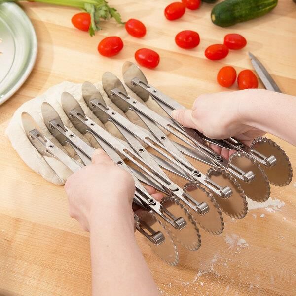 Zicco PCW-05D Çift Taraflı Hamur Ruleti, Hamur Kesici 5’li