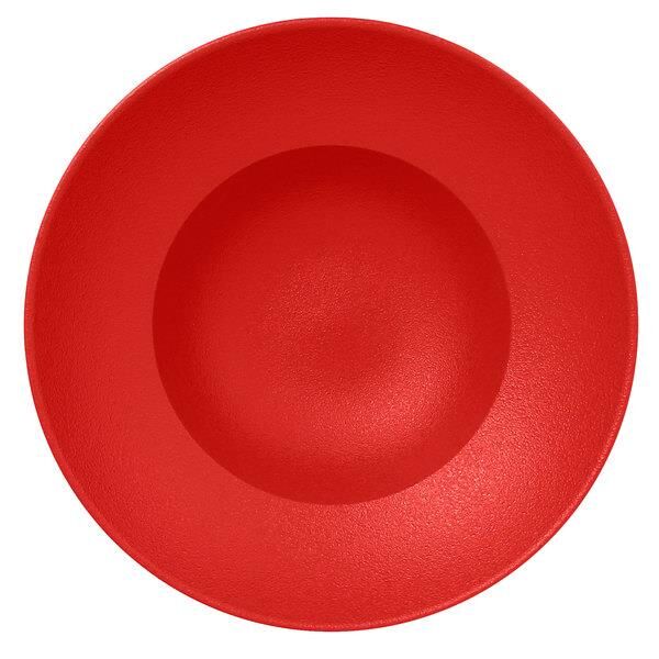 Paşabahçe Porselen Neofusıon Çukur Tabak Kırmızı 23 cm 6'lı