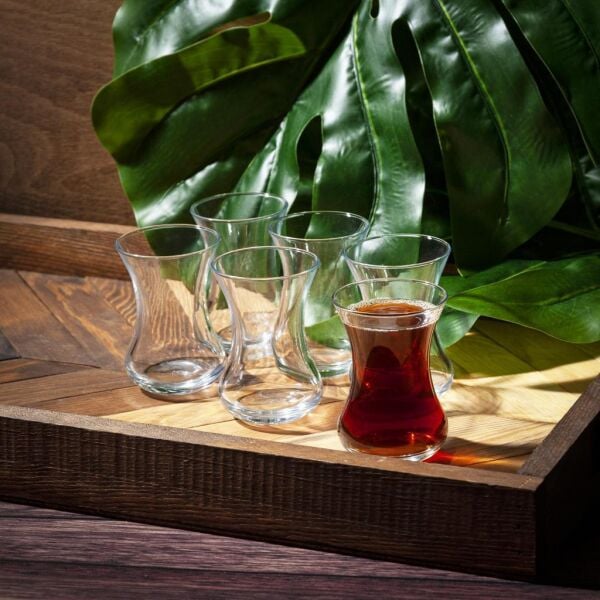 Paşabahçe 42381 İnce Belli Çay Bardağı 6'lı 125 cc