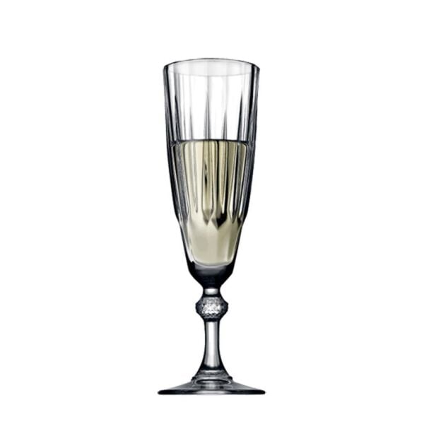 Paşabahçe 440069 Diamond Flüt Şampanya Bardağı 6'lı 170 cc