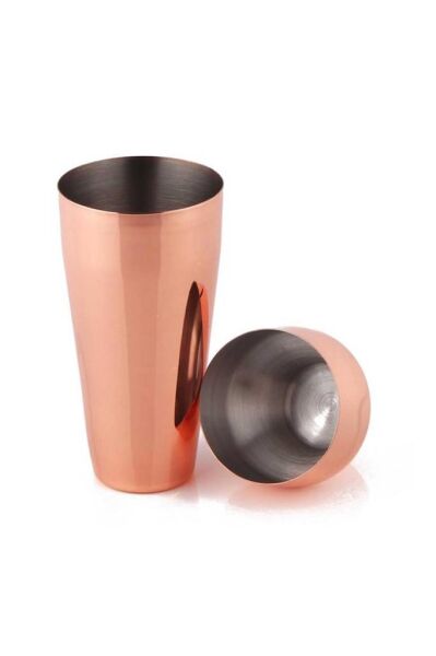 Biradlı BRD-601 Fransız Model Shaker, Kokteyl Karıştırıcı 600 ml, Bakır