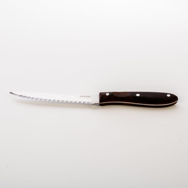 Pirge Steak / Biftek Bıçağı Gül Sap 12 cm - 41091