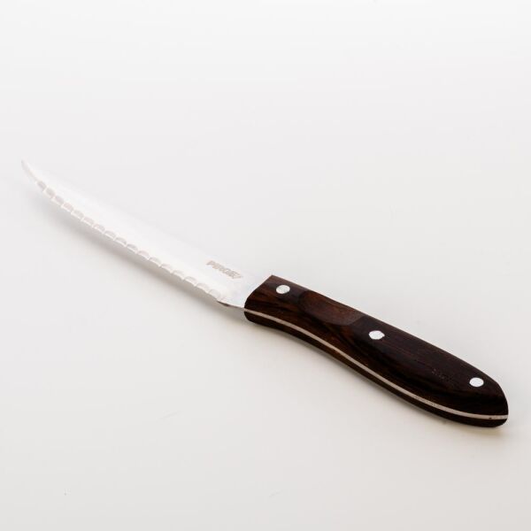 Pirge Steak / Biftek Bıçağı Gül Sap 12 cm - 41091