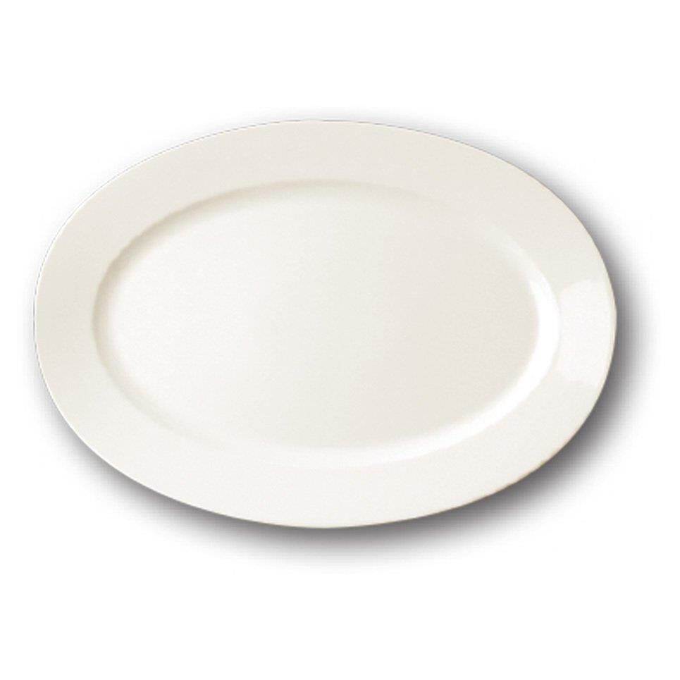 Paşabahçe Porselen Banquet Kayık Servis Tabağı 32 cm 6'lı